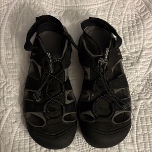 Men’s Black Sandals 9.5